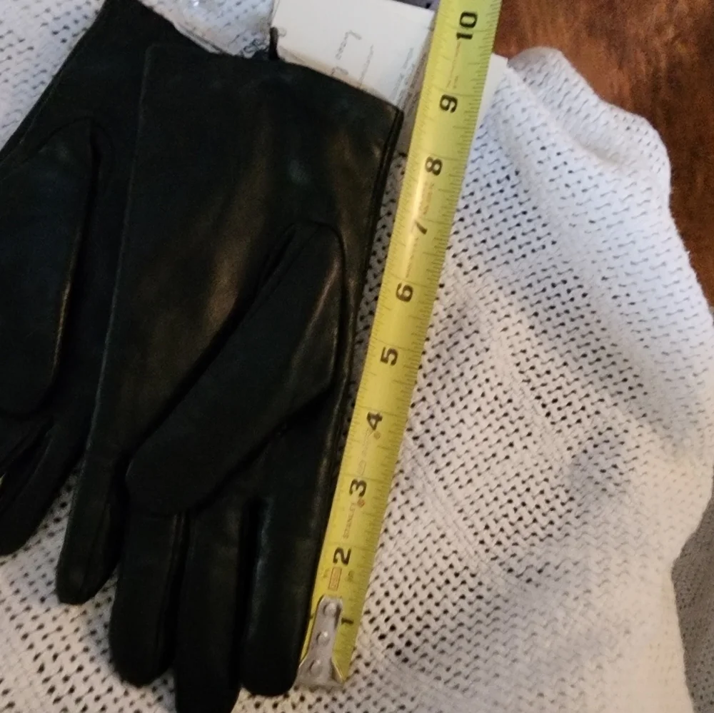 Stay Cosy lined leather ‎ gloves 6.5